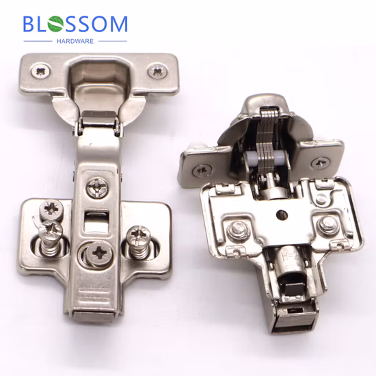 Kitchen Cabinet Door 35mm Cup Clip on 105 Open Degree Soft Close Cabinet Hinge